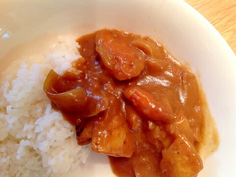 ローストした野菜で作る野菜カレー